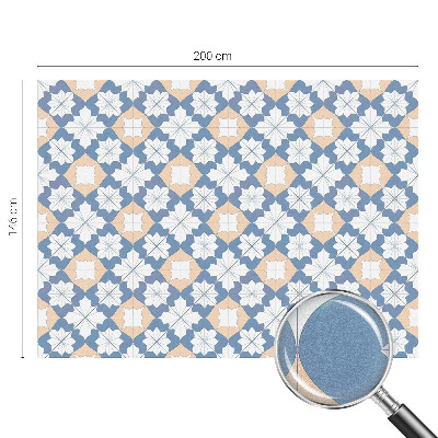 Samolepicí protisluneční fólie na okna Symetrické vzory