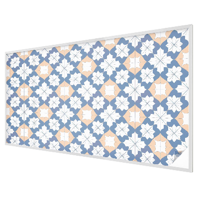 Samolepicí protisluneční fólie na okna Symetrické vzory