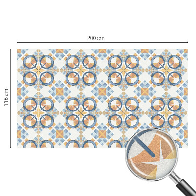 Samolepicí fólie na okna vitráž Geometrický vzor