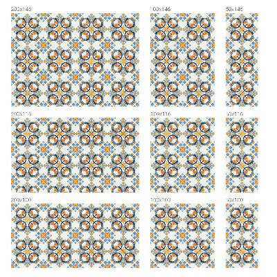 Samolepicí fólie na okna vitráž Geometrický vzor