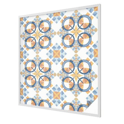 Samolepicí fólie na okna vitráž Geometrický vzor