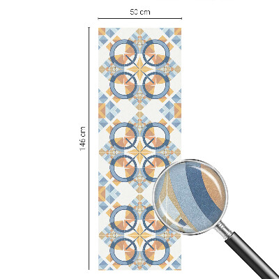 Samolepicí fólie na okna vitráž Geometrický vzor