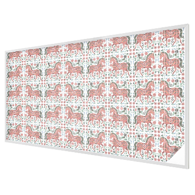 Samolepicí protisluneční fólie na okna Barevní koně