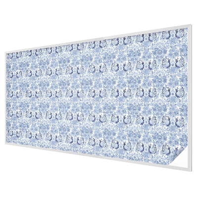 Zatmavovací fólie na okna Květinový pták