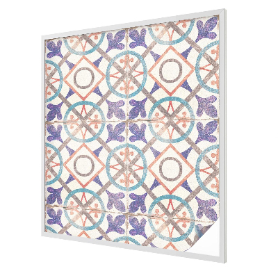 Samolepicí protisluneční fólie na okna Barevné mozaiky