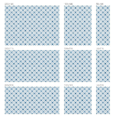 Samolepicí protisluneční fólie na okna Kachlové dekorace