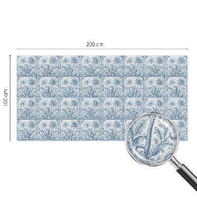 Zatmavovací fólie na okna Tropická krajina