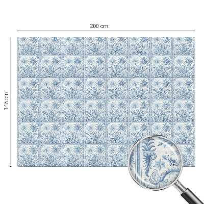 Zatmavovací fólie na okna Tropická krajina