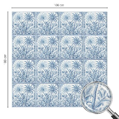 Zatmavovací fólie na okna Tropická krajina