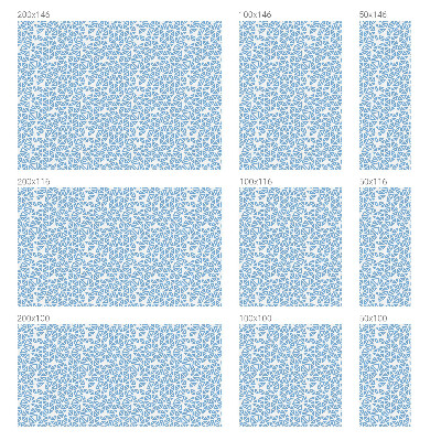 Dekorativní mléčná fólie na sklo Geometrické vzory