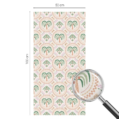 Zatmavovací fólie na okna Exotické palmy