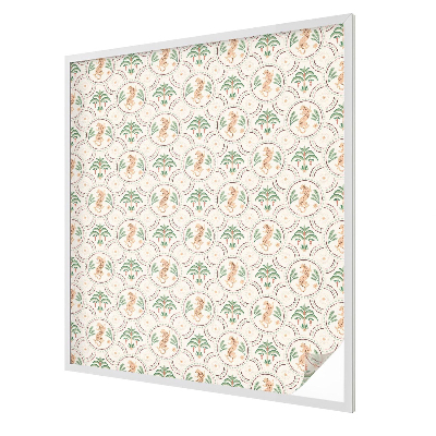 Samolepicí protisluneční fólie na okna Palmový leopard