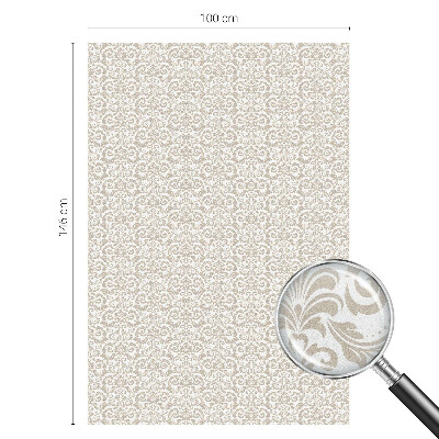 Samolepicí fólie na okna vitráž Dekorativní elegance