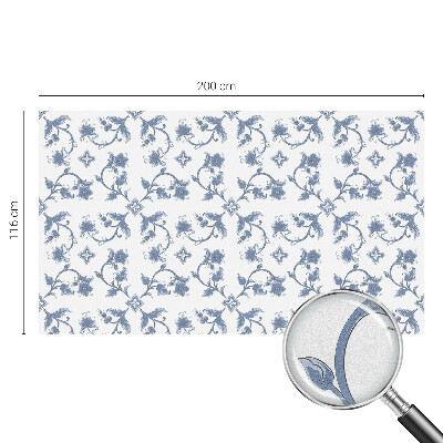 Zatmavovací fólie na okna Květinový ornament