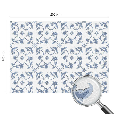 Zatmavovací fólie na okna Květinový ornament