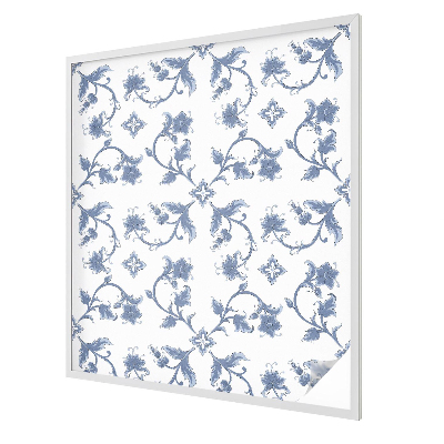 Zatmavovací fólie na okna Květinový ornament