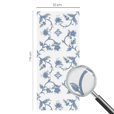 Zatmavovací fólie na okna Květinový ornament