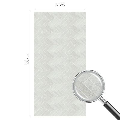 Samolepicí protisluneční fólie na okna Šedá rybí kost