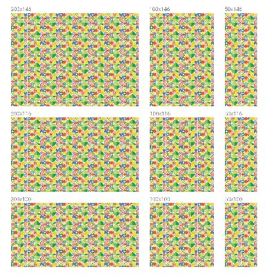 Samolepicí fólie na okna vitráž Barevné ovoce