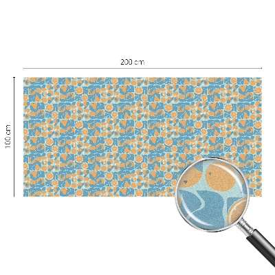 Samolepicí protisluneční fólie na okna Rybí citrus