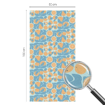 Samolepicí protisluneční fólie na okna Rybí citrus