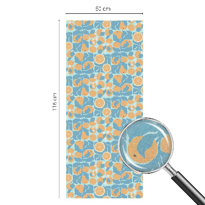 Samolepicí protisluneční fólie na okna Rybí citrus