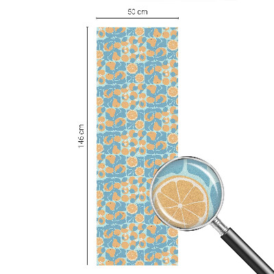 Samolepicí protisluneční fólie na okna Rybí citrus