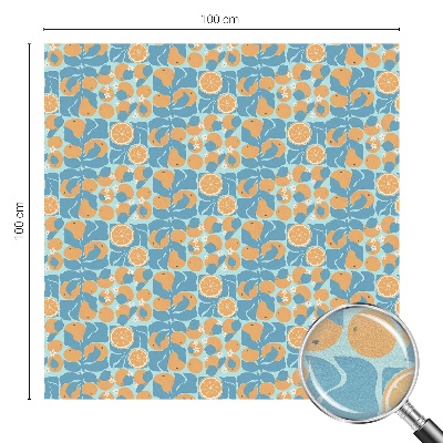 Samolepicí protisluneční fólie na okna Rybí citrus