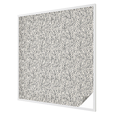 Zatmavovací fólie na okna Listy květy