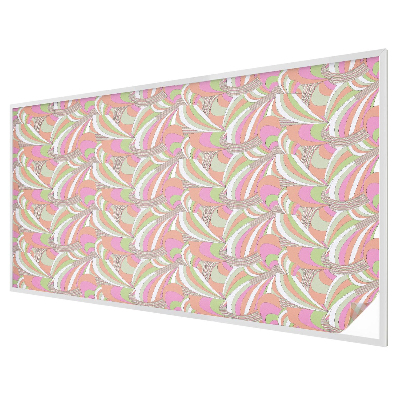 Dekorativní mléčná fólie na sklo Barevný cikcak