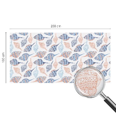 Zatmavovací fólie na okna Mořské mušle