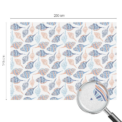 Zatmavovací fólie na okna Mořské mušle