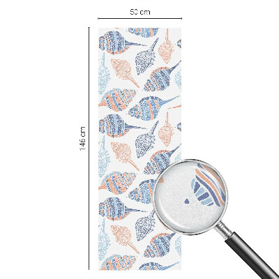 Zatmavovací fólie na okna Mořské mušle