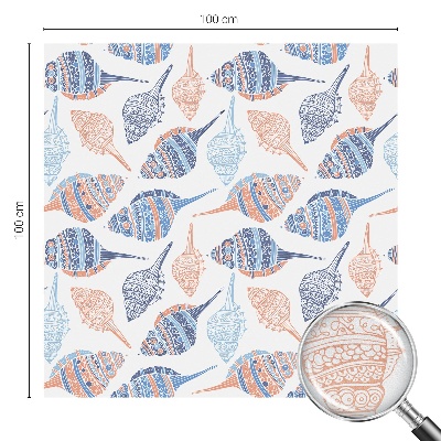 Zatmavovací fólie na okna Mořské mušle