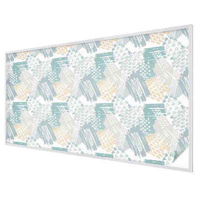 Dekorativní mléčná fólie na sklo Abstraktní mozaika