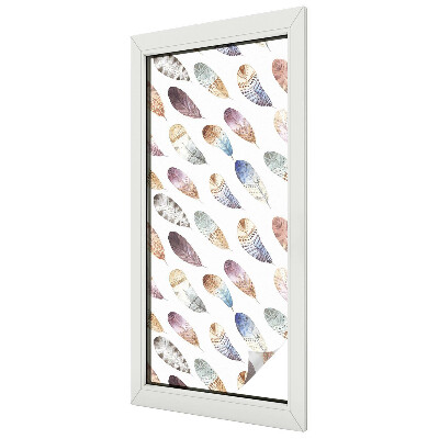 Samolepicí protisluneční fólie na okna Boho peří