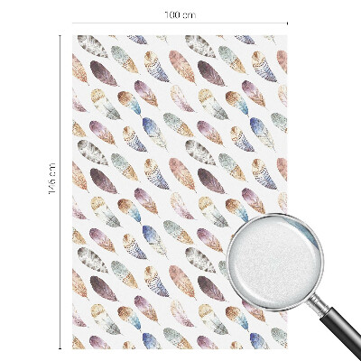 Samolepicí protisluneční fólie na okna Boho peří