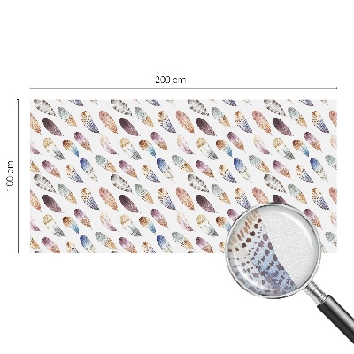 Samolepicí protisluneční fólie na okna Boho peří