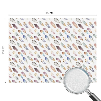 Samolepicí protisluneční fólie na okna Boho peří