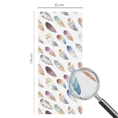 Samolepicí protisluneční fólie na okna Boho peří