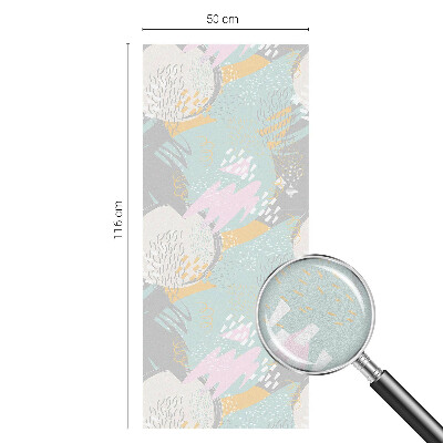 Samolepicí protisluneční fólie na okna Abstraktní harmonie