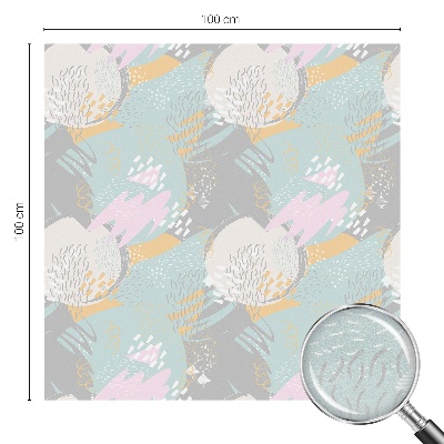 Samolepicí protisluneční fólie na okna Abstraktní harmonie