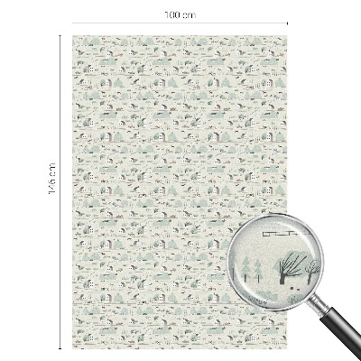 Zatmavovací fólie na okna Idylická vesnice