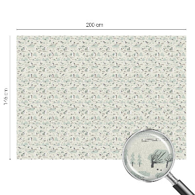 Zatmavovací fólie na okna Idylická vesnice