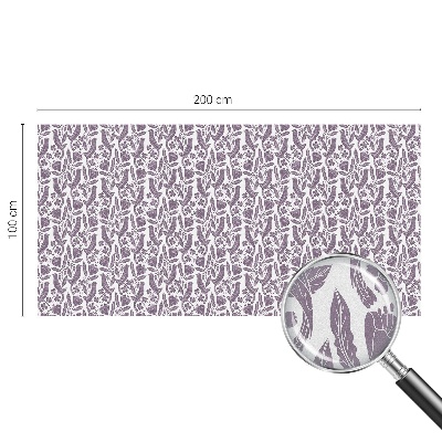 Samolepicí fólie na okna vitráž Lidové motivy