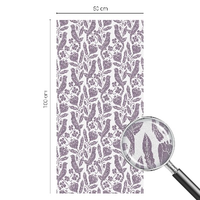 Samolepicí fólie na okna vitráž Lidové motivy