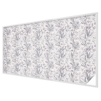 Samolepicí fólie na okna vitráž Listy a motýli