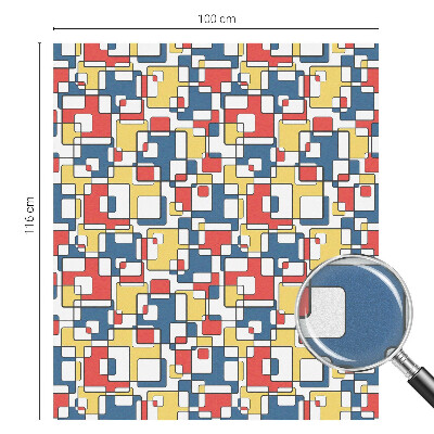 Samolepicí fólie na okna vitráž Geometrické tvary