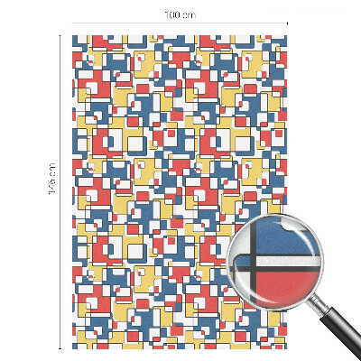 Samolepicí fólie na okna vitráž Geometrické tvary