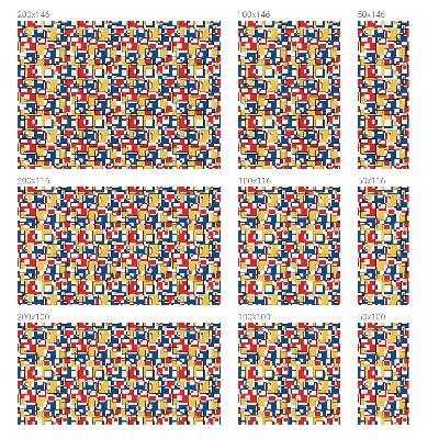 Samolepicí fólie na okna vitráž Geometrické tvary